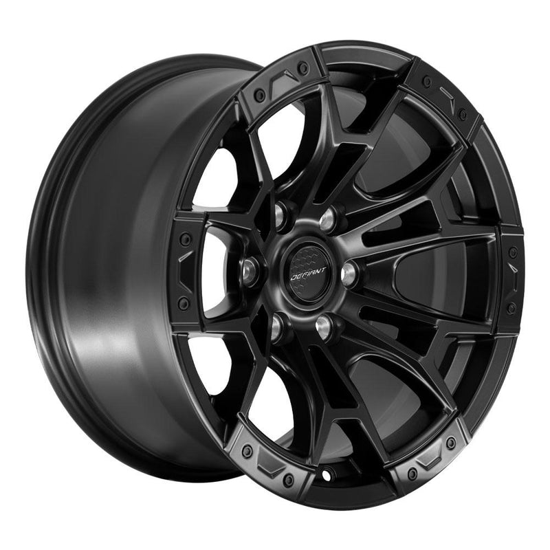 Wheel DEFIANT DF04 17x9 6x135mm +12et in Satin Black