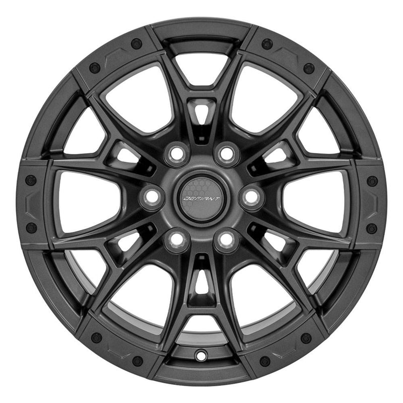 Wheel DEFIANT DF04 17x9 6x135mm +12et in Dark Satin Charcoal
