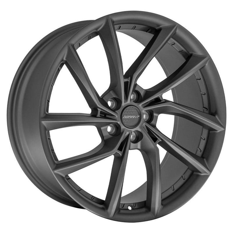 Wheel DEFIANT DF06 20x9 5x120mm +35et in Dark Satin Charcoal