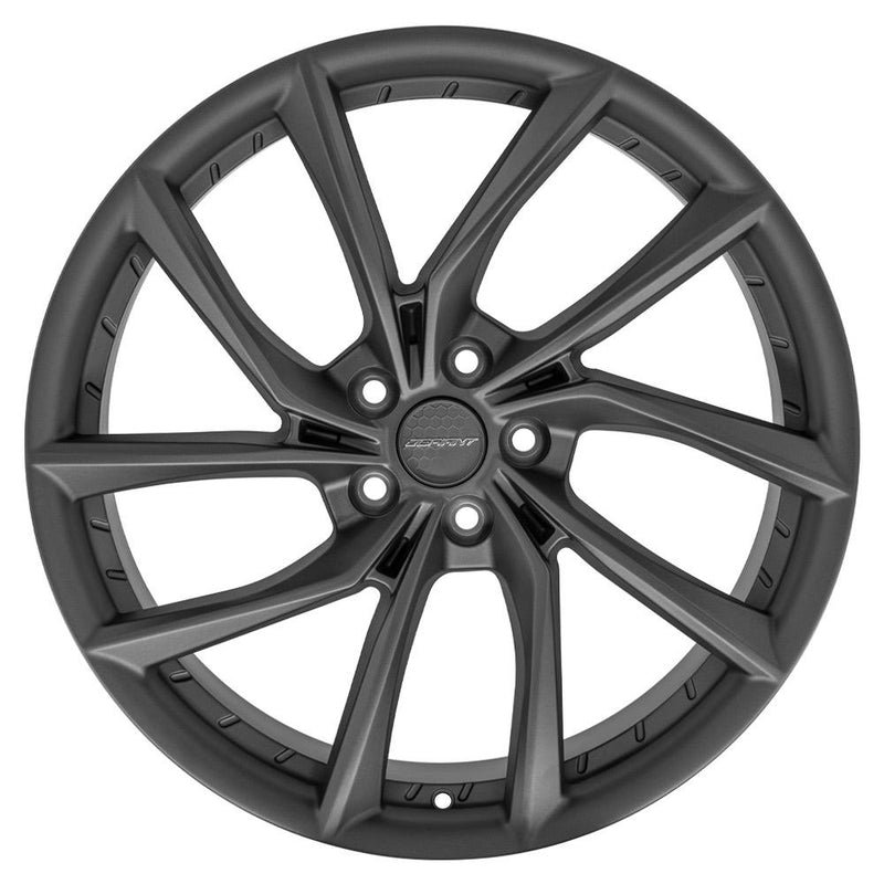 Wheel DEFIANT DF06 20x10 5x4.5in +35et in Dark Satin Charcoal