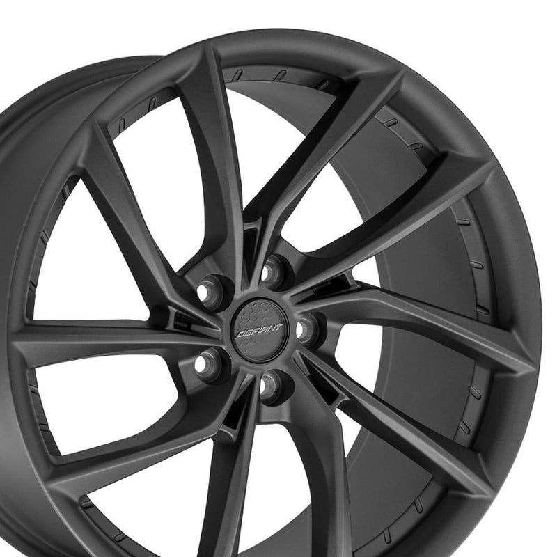 Wheel DEFIANT DF06 20x10 5x4.5in +35et in Dark Satin Charcoal