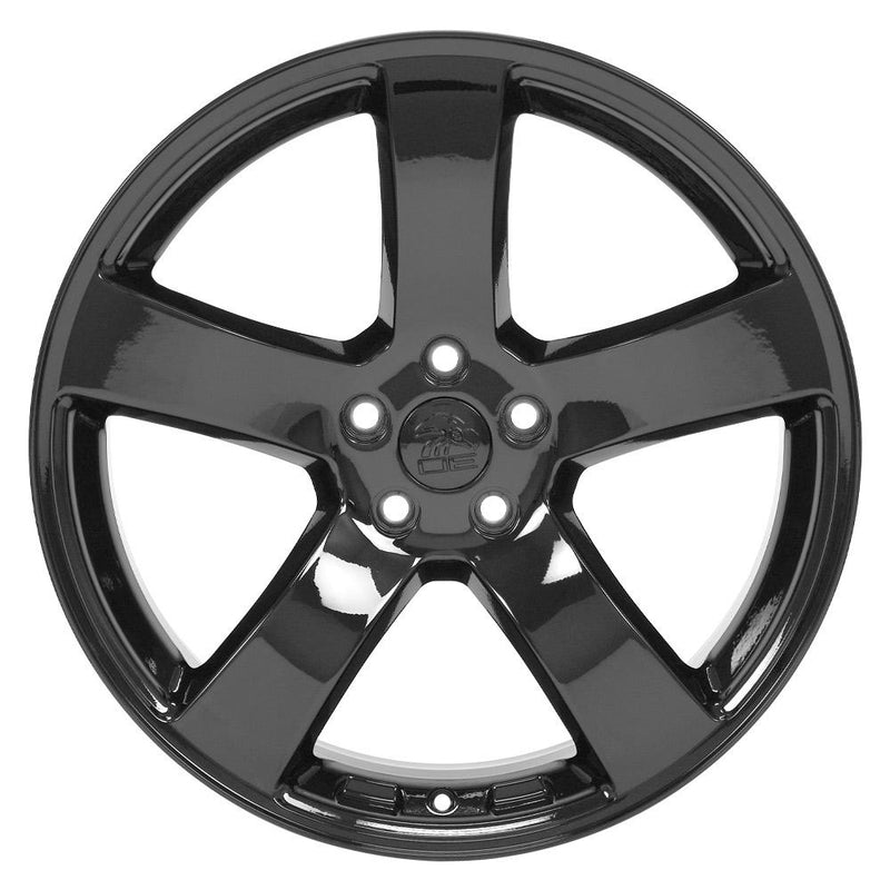 Wheel 20in Replica DG12 fits Dodge Charger SRT 20x8 Black