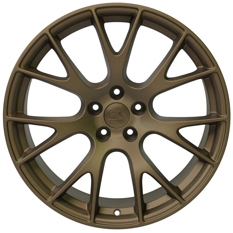 Wheel 20in Replica DG15 fits Dodge Hellcat 20x9 Bronze