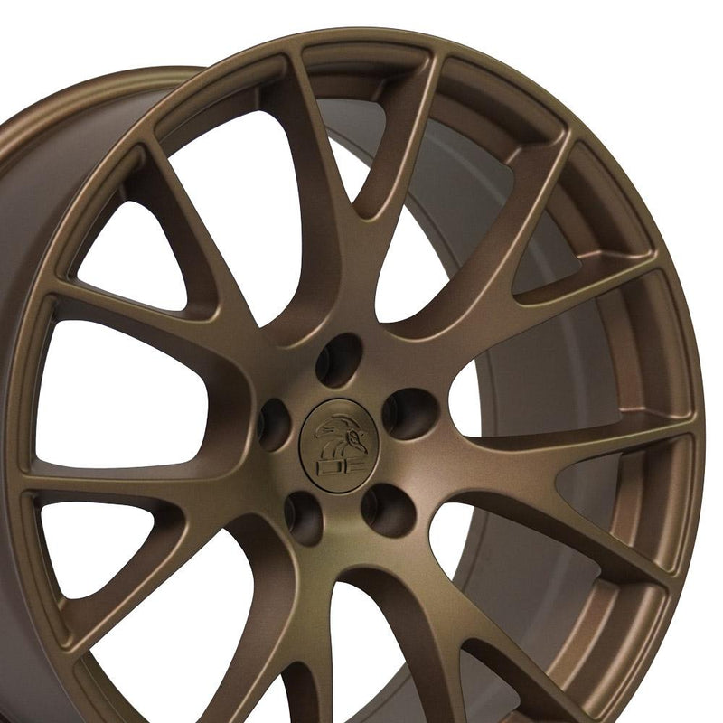 Wheel 20in Replica DG15 fits Dodge Hellcat 20x9 Bronze