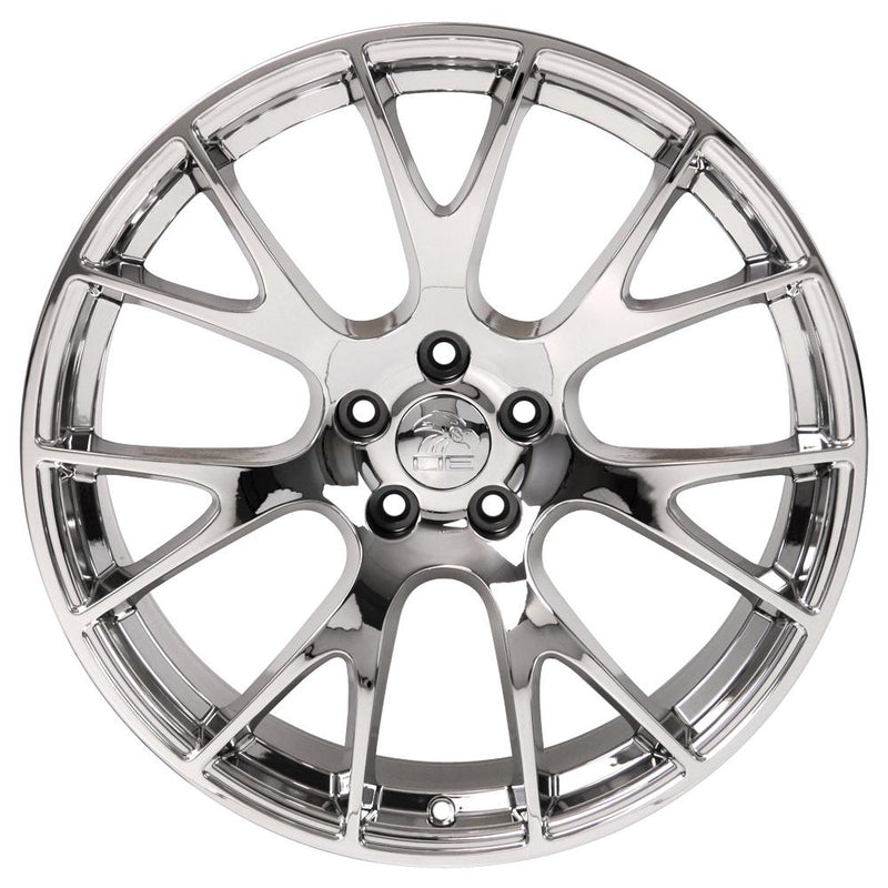 Wheel 22in Replica DG69 fits Dodge RAM Hellcat 22x10 Chrome