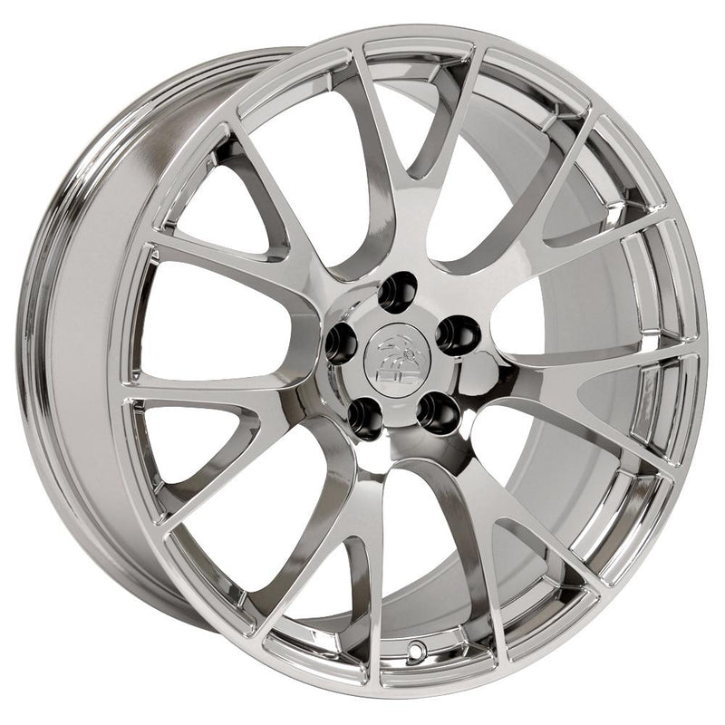 Wheel 22in Replica DG69 fits Dodge RAM Hellcat 22x10 Chrome