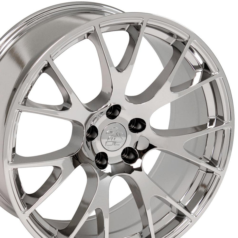 Wheel 20in Replica DG15 fits Dodge Hellcat 20x9 Chrome