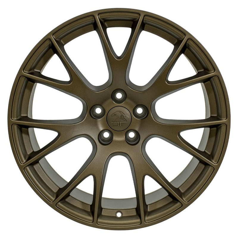 Wheel 20in Replica DG15 fits Dodge Hellcat 20x10 Bronze