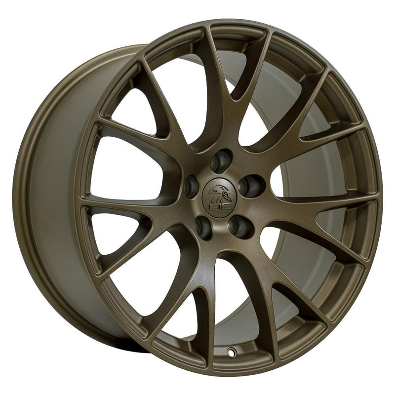 Wheel 20in Replica DG15 fits Dodge Hellcat 20x10 Bronze