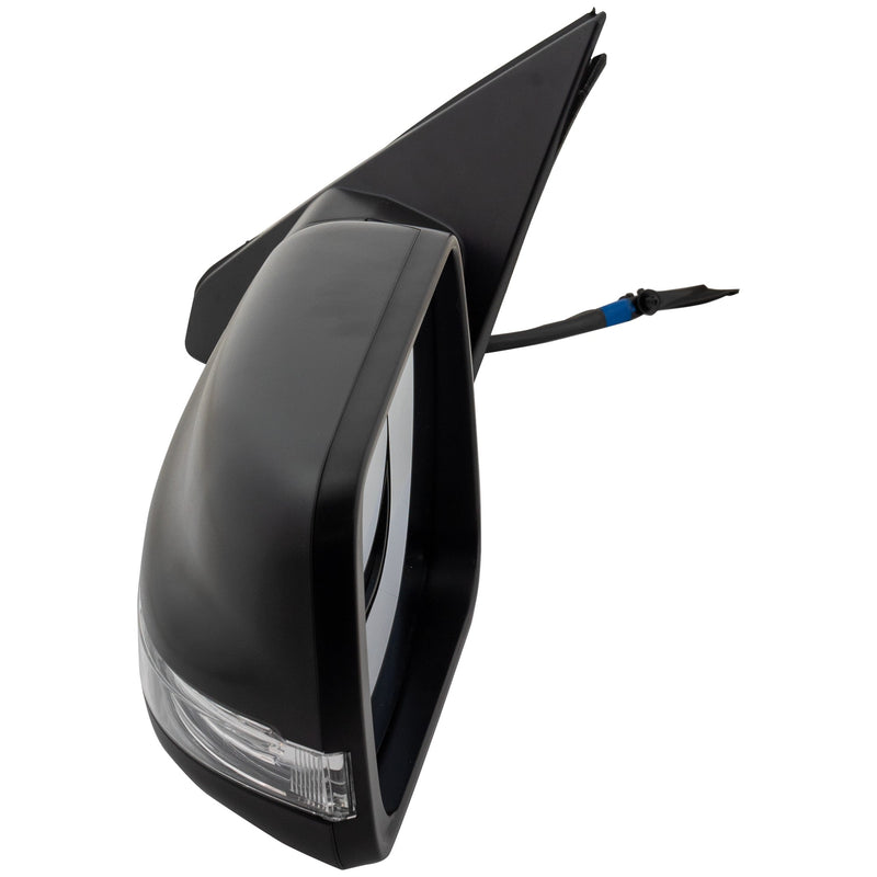 Driver Side Mirror Power Folding, Heated, Textured, W/ Bsd, Puddle Light, Signal Light, And Temp Sensor, W/O Memory, Non-Towing | CH1320473