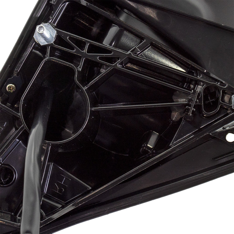 Driver Side Mirror, Power, Heated, Power Folding, Textured Black, with Memory, with Blind Spot Glass, with Temp Sensor | CH1320522