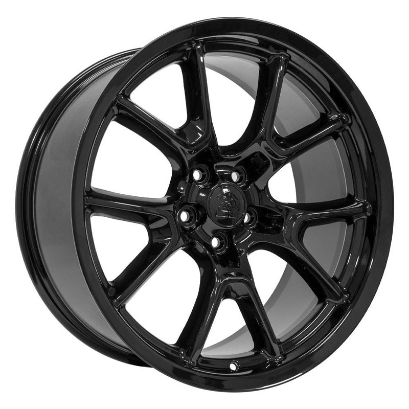 Wheel 20in Replica DG21 fits Dodge Challenger 20x9 Gloss Black