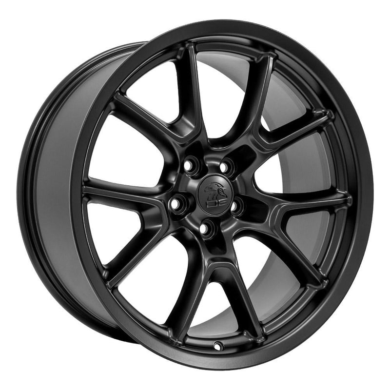 Wheel 20in Replica DG21 fits Dodge Challenger 20x9 Satin Black