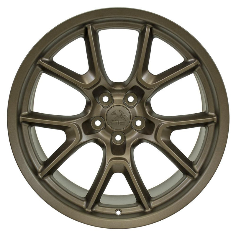 Wheel 20in Replica DG21 fits Dodge Challenger 20x10 Bronze