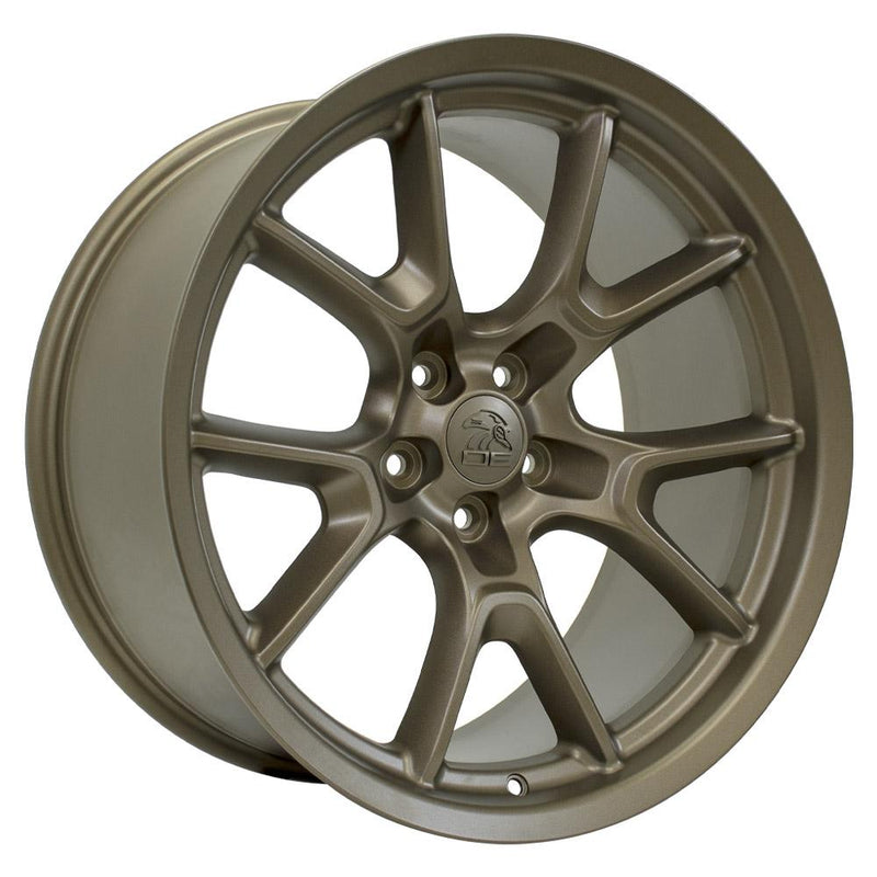 Wheel 20in Replica DG21 fits Dodge Challenger 20x10 Bronze