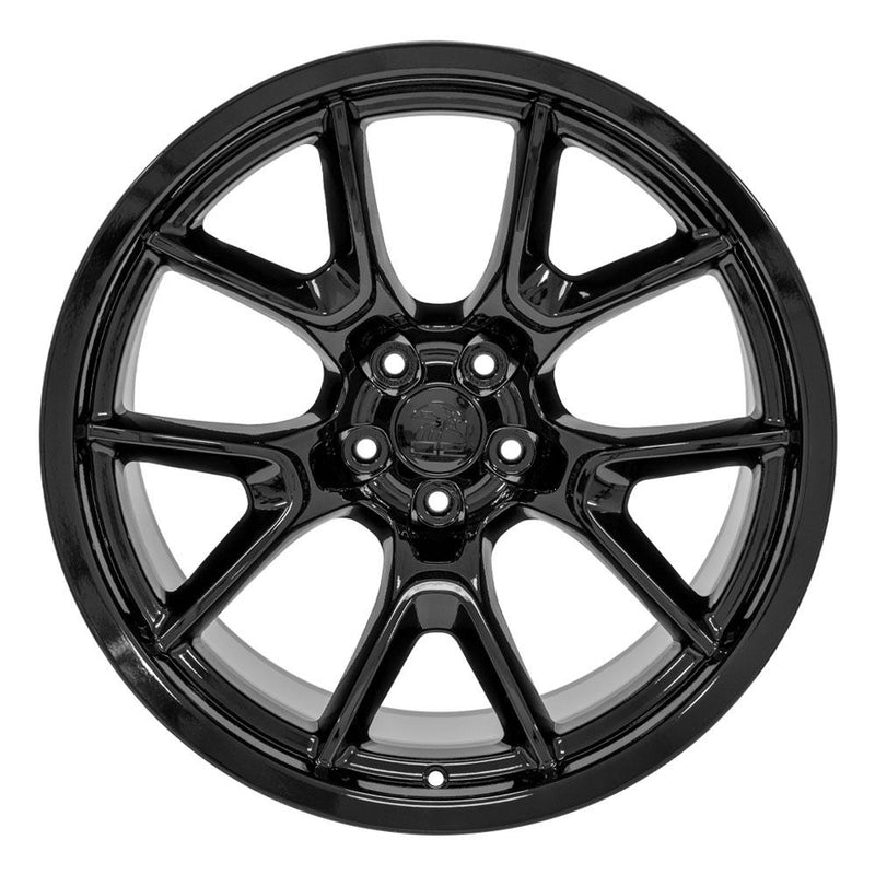 Wheel 20in Replica DG21 fits Dodge Challenger 20x11 Gloss Black