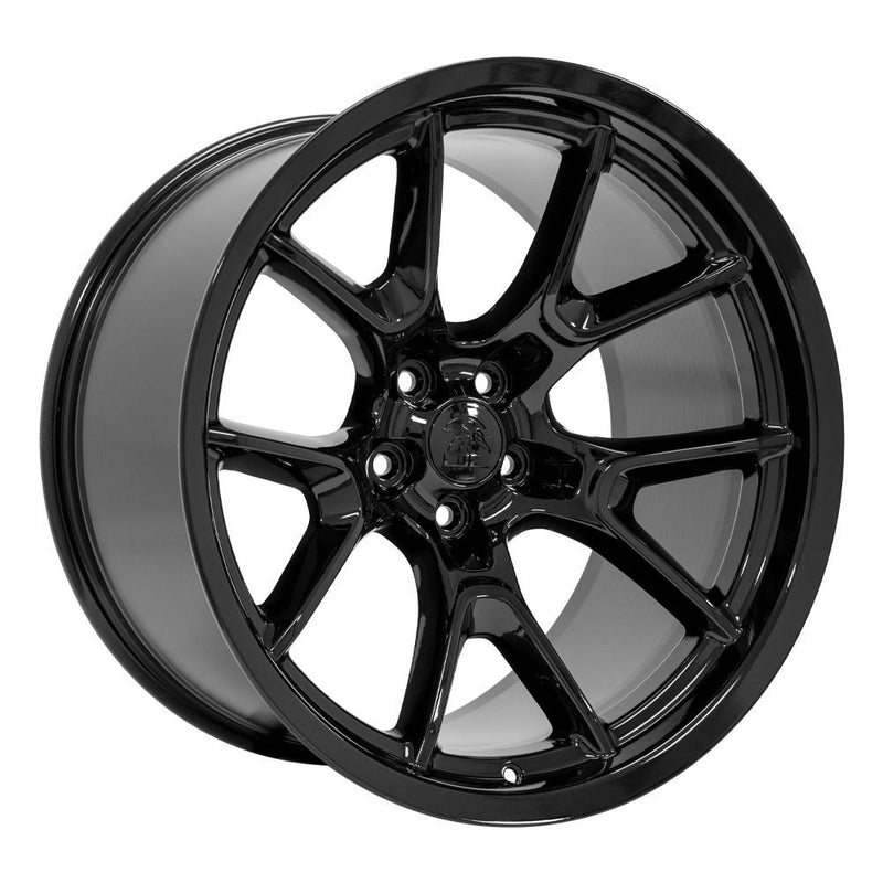 Wheel 20in Replica DG21 fits Dodge Challenger 20x11 Gloss Black