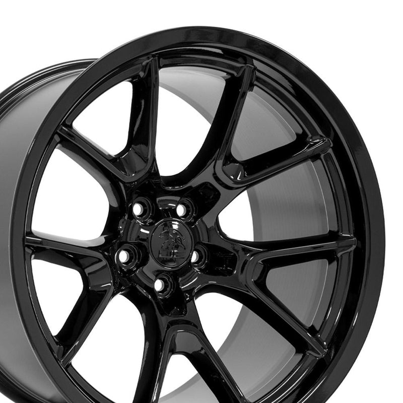 Wheel 20in Replica DG21 fits Dodge Challenger 20x11 Gloss Black