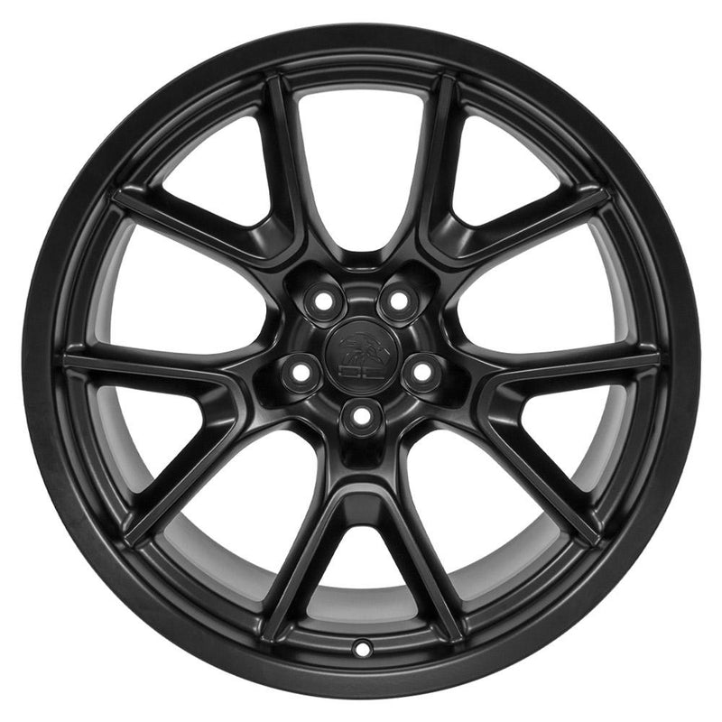 Wheel 20in Replica DG21 fits Dodge Challenger 20x11 Satin Black