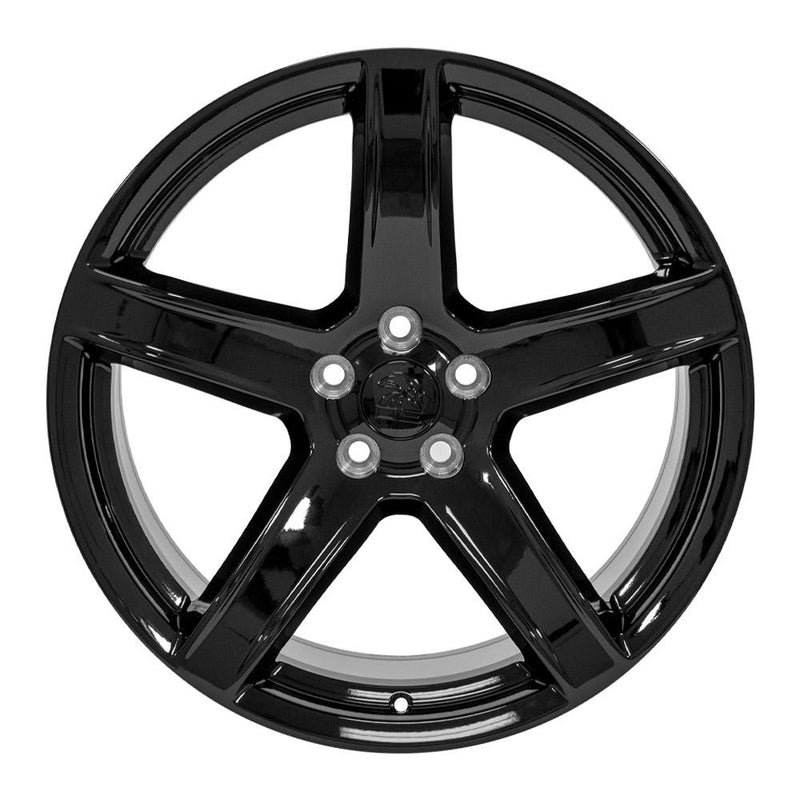 Wheel 20in Replica DG22 fits Dodge Challenger 20x9.5 Gloss Black