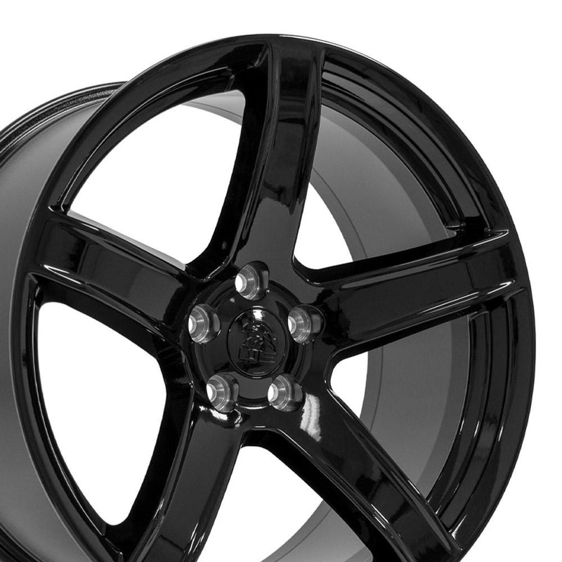 Wheel 20in Replica DG22 fits Dodge Challenger 20x9.5 Gloss Black
