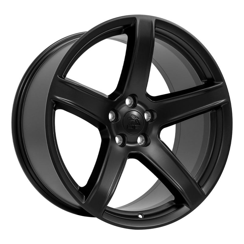 Wheel 20in Replica DG22 fits Dodge Challenger 20x9.5 Satin Black