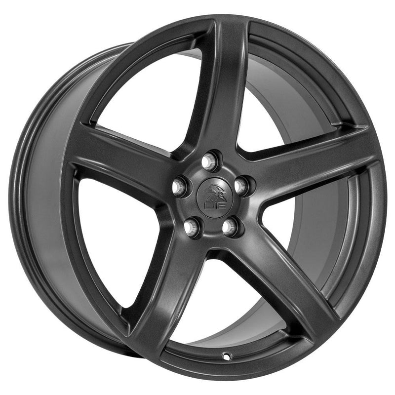 Wheel 20in Replica DG22 fits Dodge Challenger 20x9.5 Satin Gunmetal