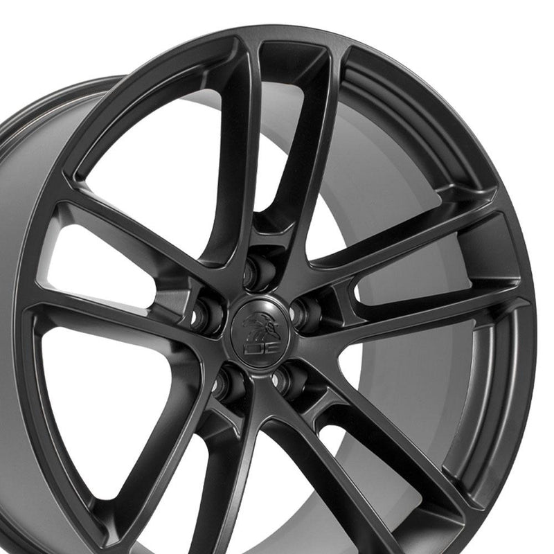 Wheel 20in Replica DG23 fits Dodge Challenger 20x10 Satin Black