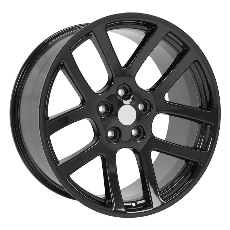 Wheel 22in Replica DG51 fits Dodge RAM 22x10 Black