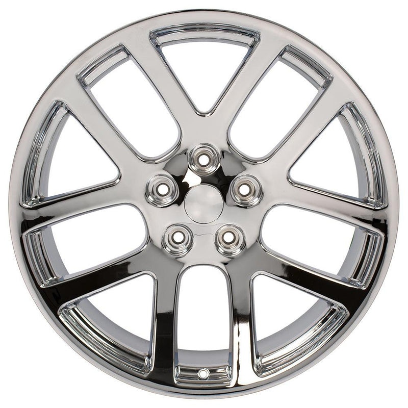 Wheel 22in Replica DG51 fits Dodge RAM 22x10 Chrome