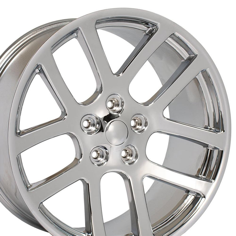 Wheel 22in Replica DG51 fits Dodge RAM 22x10 Chrome