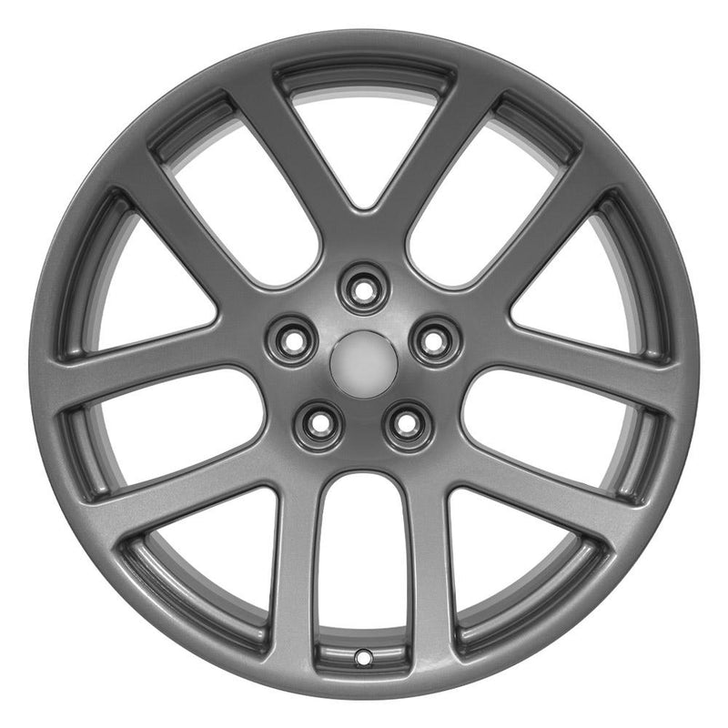 Wheel 22in Replica DG51 fits Dodge RAM 22x10 Gunmetal