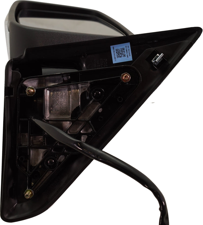 Driver Side Mirror, Non-Towing, Power, Manual Folding, Heated, Chrome, In-housing Signal Light, With memory, With Puddle Light, Without Auto-Dimming, Without Blind Spot Feature | CH1320292