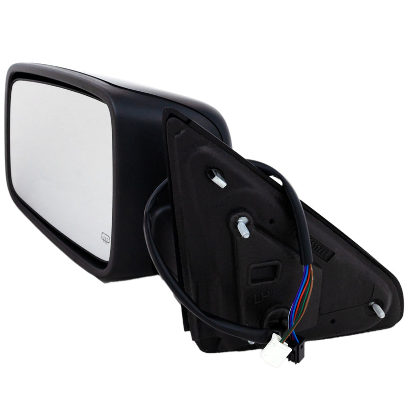 Driver Side Mirror, Power, Heated, Manual Folding, Paintable | CH1320346