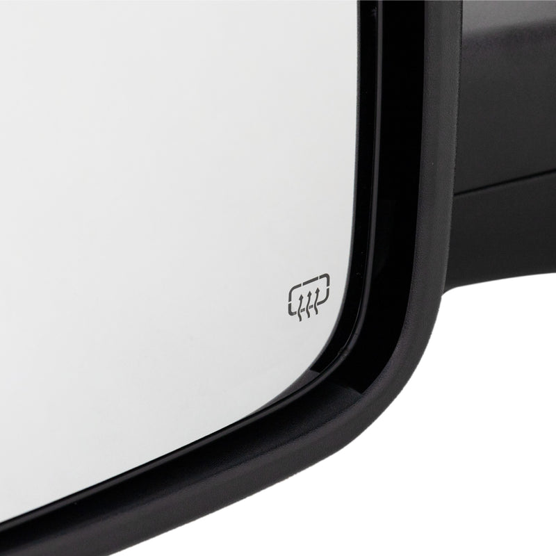 Driver Side Mirror, Power, Heated, Manual Folding, Paintable | CH1320346
