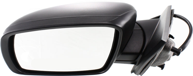 Driver Side Mirror, Power, Manual Folding, Heated, Textured Black, Without Signal Light, Without memory, Without Puddle Light, Without Auto-Dimming, Without Blind Spot Feature | CH1320301
