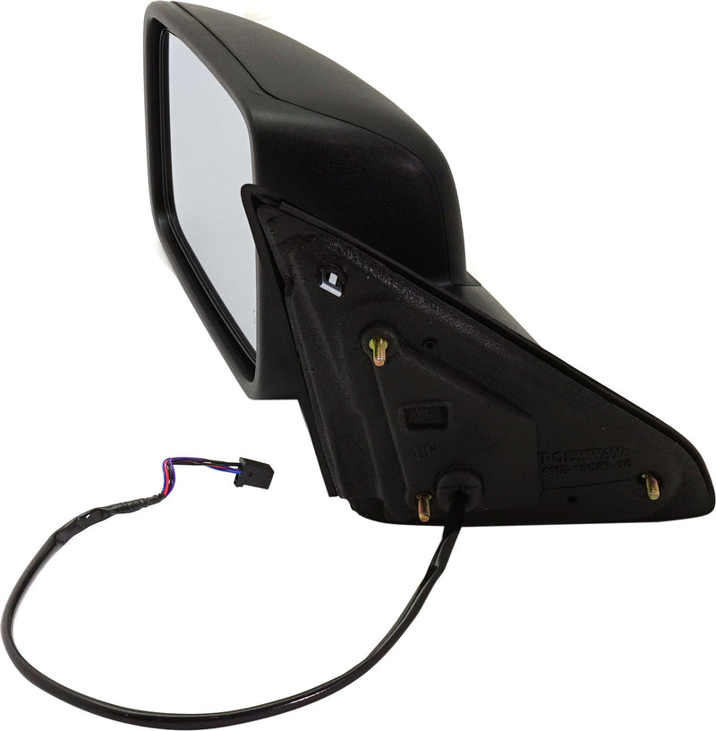 Driver Side Non-Towing Mirror, Power, Heated, Manual Folding, Textured Black, Without Signal Light, Without Memory, Without Puddle Light, Without Auto-Dimming, Without Blind Spot Feature | CH1320303