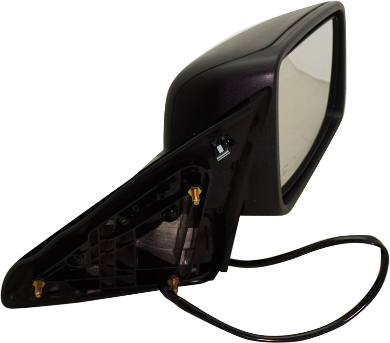 Passenger Side Mirror, Power, Heated, Manual Folding, Textured Black, In-housing Signal Light | CH1321303