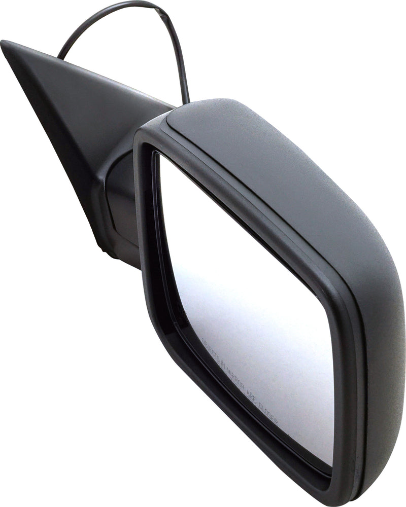 Passenger Side Mirror, Power, Heated, Manual Folding, Textured Black, In-housing Signal Light | CH1321303