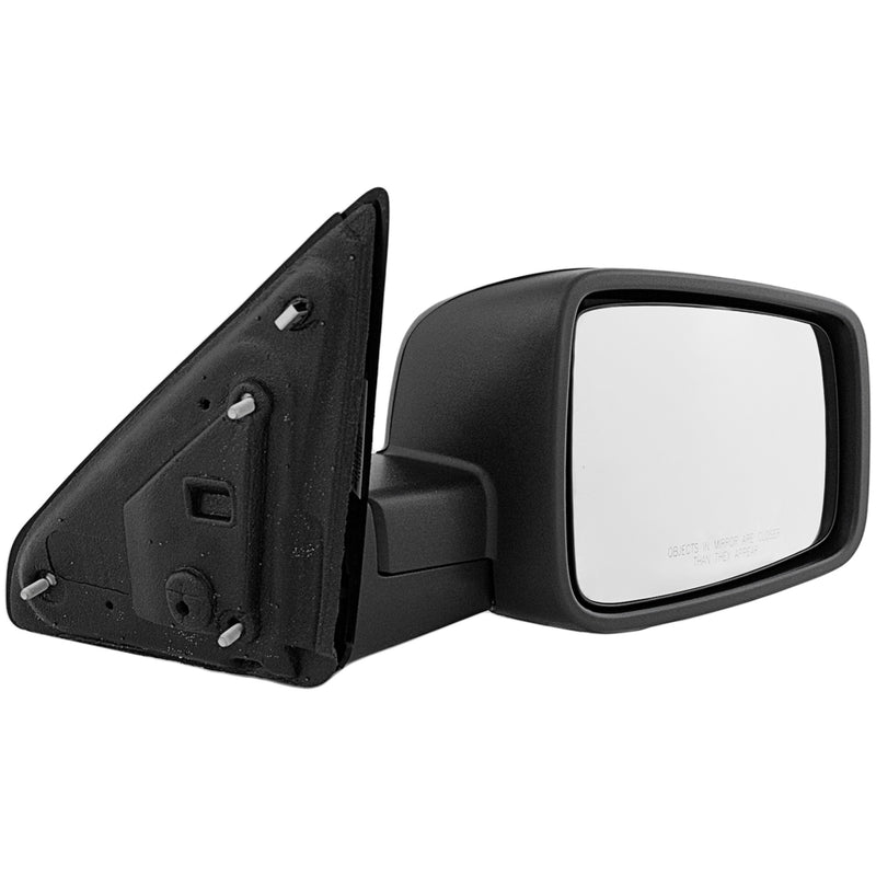 Passenger Side Mirror, Manual Adjust, Non-Heated, Manual Folding, Textured Black | CH1321308