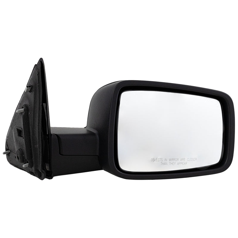 Passenger Side Mirror, Manual Adjust, Non-Heated, Manual Folding, Textured Black | CH1321308