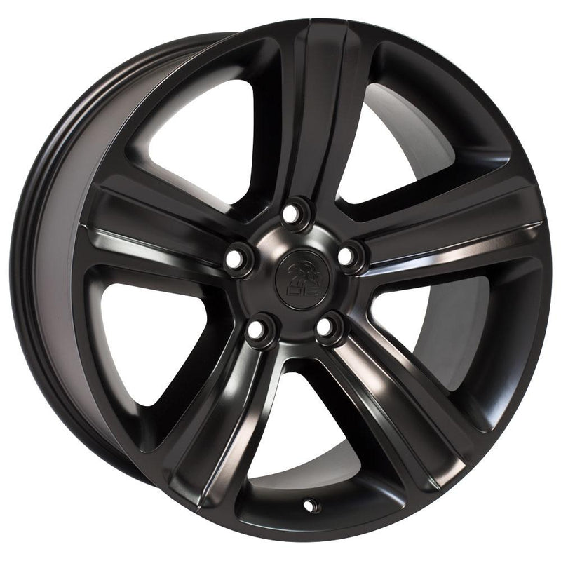 Wheel 20in Replica DG65 fits Dodge RAM 20x9 Black