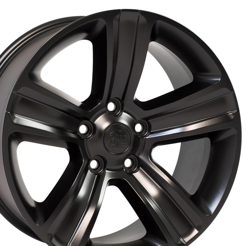 Wheel 20in Replica DG65 fits Dodge RAM 20x9 Black