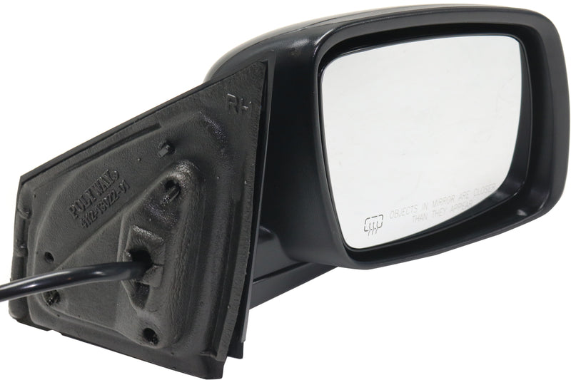 Passenger Side Mirror, Power, Manual Folding, Heated, Textured Black, W/o Signal Light, W/o memory, W/o Puddle Light, W/o Auto-Dimming, W/o Blind Spot Feature | CH1321425