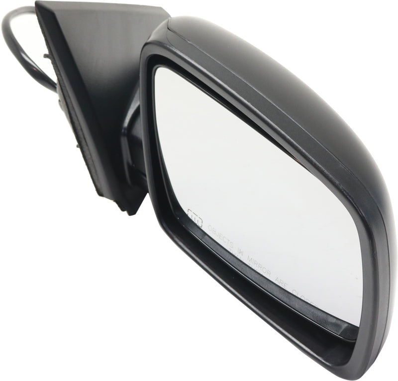Passenger Side Mirror, Power, Manual Folding, Heated, Textured Black, W/o Signal Light, W/o memory, W/o Puddle Light, W/o Auto-Dimming, W/o Blind Spot Feature | CH1321425