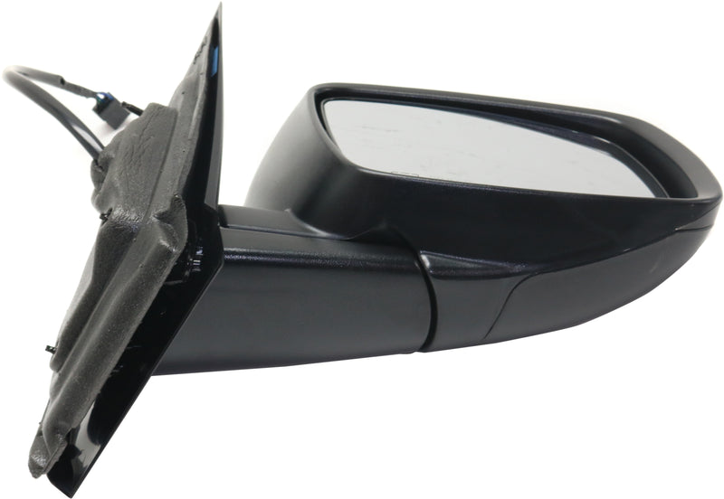 Passenger Side Mirror, Power, Manual Folding, Heated, Textured Black, W/o Signal Light, W/o memory, W/o Puddle Light, W/o Auto-Dimming, W/o Blind Spot Feature | CH1321425