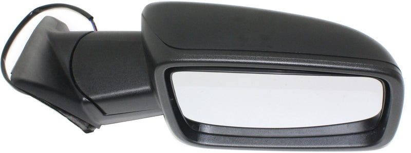Driver and Passenger Side Non-Towing Mirrors, Power, Heated, Manual Folding, Textured Black | CH1321354