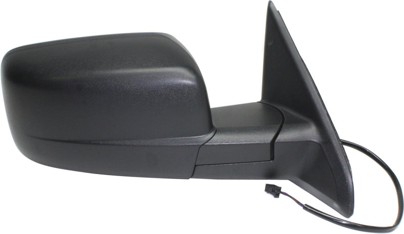 Driver and Passenger Side Non-Towing Mirrors, Power, Heated, Manual Folding, Textured Black | CH1321354