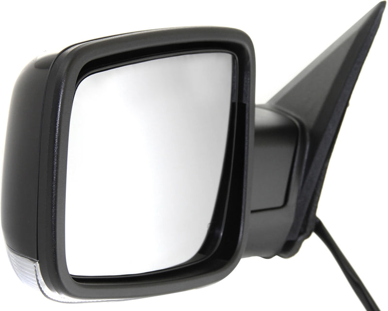 Driver Side Mirror, Non-Towing, Power, Power Folding, Heated, Paintable, In-housing Signal Light, Without memory, With Puddle Light, Without Auto-Dimming, Without Blind Spot Feature | CH1320357