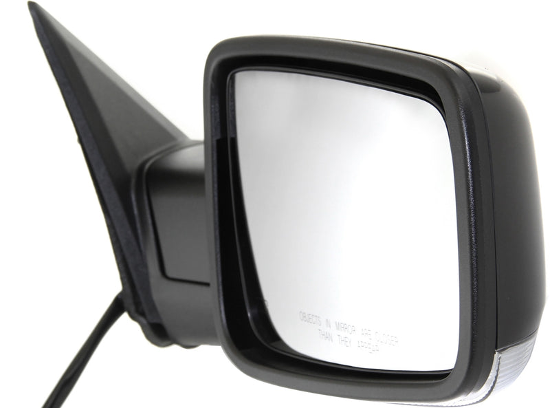 Driver and Passenger Side Non-Towing Mirrors, Power, Power Folding, Heated, Paintable, In-housing Signal Light, Without memory, With Puddle Light, Without Auto-Dimming | CH1321357